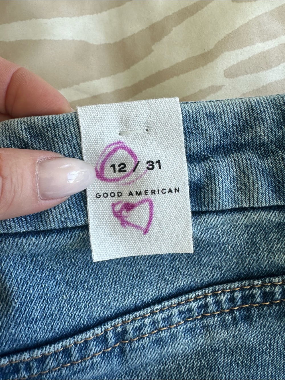 NWT Good American Good Classic Bootcut Jeans in Indigo - Picture 10 of 12